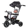 Wholesale new children's 4-in-1 tricycle baby stroller baby foot hand push with shed tricycle