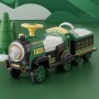 Wholesale children's electric retro small train can sit and ride charging boys and girls too car baby four wheeled car