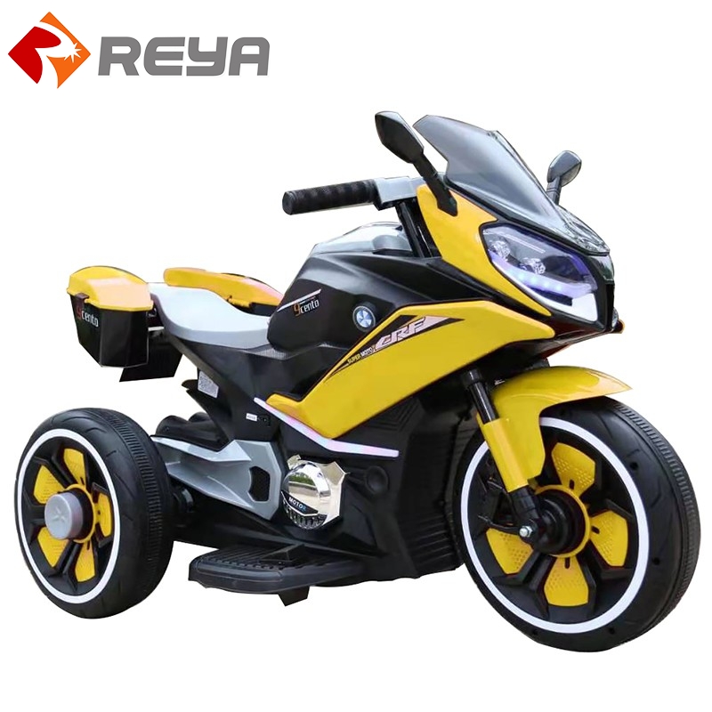 2023 High Quality Child Ride On Toy Kids Electric Motorcycle New Three Wheel Toy Car