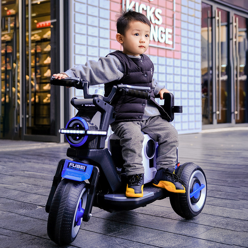 Hersteller Direktverkauf der elektrischen Motorrad-Dreirad-Baby-Spielzeugauto-Batterie der Kinder kann menschlichen Kinderwagen sitzen