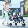 2023 Good Quality Double Children's Tricycle 3 Wheel Kids Tricycle Children Bike Tricycles For Kids