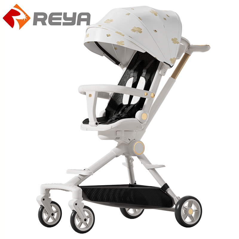 2023 Хорошие качественные мальчики - строители One - handed One - step Fold Stands When Folded Baby Strollers