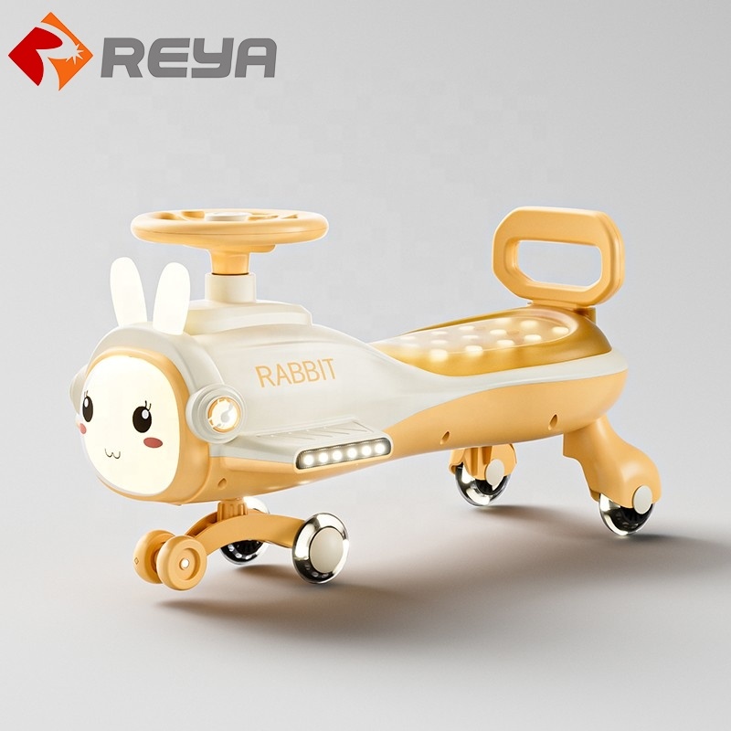 Kids Outdoor Toy Baby Swing Car Best Design Kids Ride On Car Benz Twister Swing Car With Built in Led Light