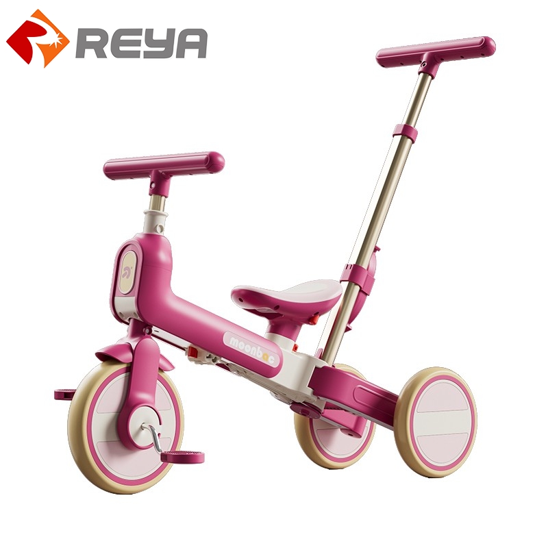 2023 New Children's Tricycle Foldable and Deformable Tricycle