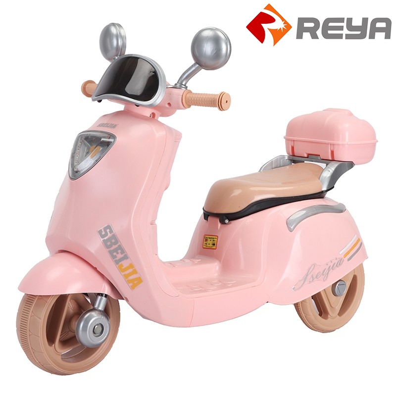 2023 High Quality New Children 's Electric Motor Kids Electric Motor cycle 3 Wheels ride on car