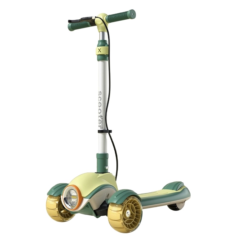 2023 عالية الجودة للأطفال Scooter Pu Led Wheel Kick Toy Scooter بيبي Adjustable للأطفال Scooter Foot أو 2-8 سنوات للأطفال