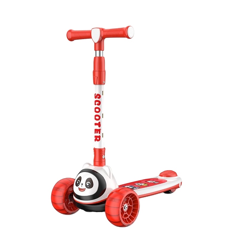 2023 High Quality Kids Kick Scooter Baby Toy 3 Wheel Swing Ride On Kids Scooters For Kids Children With Led Light