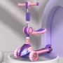 Haute qualité scooter enfants pu LED Wheel Kick Toy scooter bébé Adjustable enfants foot scooter