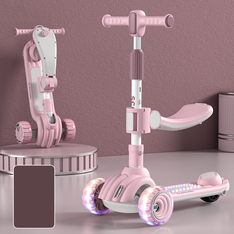 High Quality Kids Kick Scooter / Pu Led Wheel Kick Scooter for Kids / Popular Widen Pedal Cheap Kids Scooter