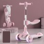 Haute qualité Kids Kick scooter / 3 pu LED Wheel Kick scooter pour les enfants / populaire widen pedal cheap Kids scooter