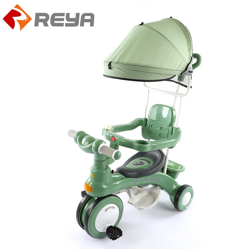 Kids Ride on Cars Trend Balance Bike With Removable Pedestals Stroller Baby Bike Folding Toddler Tricycle