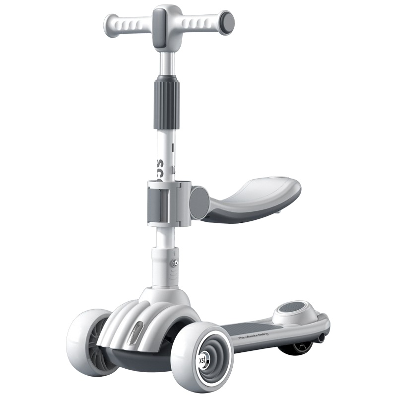 عالية الجودة للأطفال الصغار Scooter / 3 puled طفل أبيض Scooter للأطفال / شعبي واسع pedal cheap chids Scooter