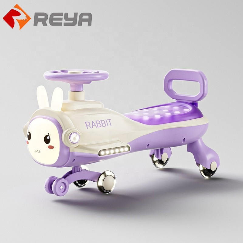 Kids Outdoor Toy Baby Swing Car Best Design Kids Ride On Car Benz Twister Swing Car With Built in Led Light