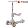 Hot Sale Big Wheels Kid Scooters Folding Adjustable Handel Bar Baby PU