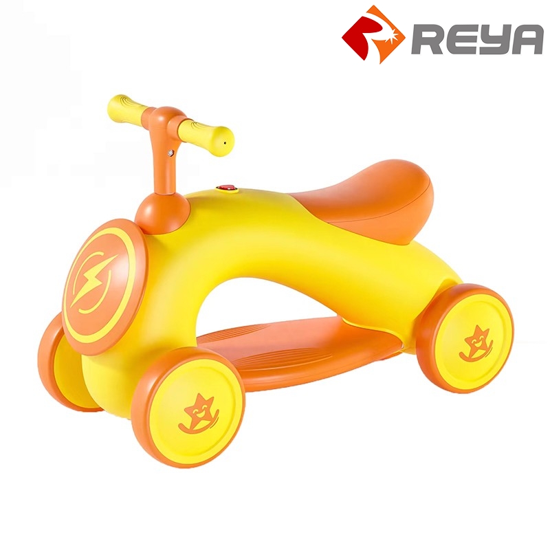 wholesale abs foldable folding kids kick pedal scooter for kids 3 wheel with rubber wheels light