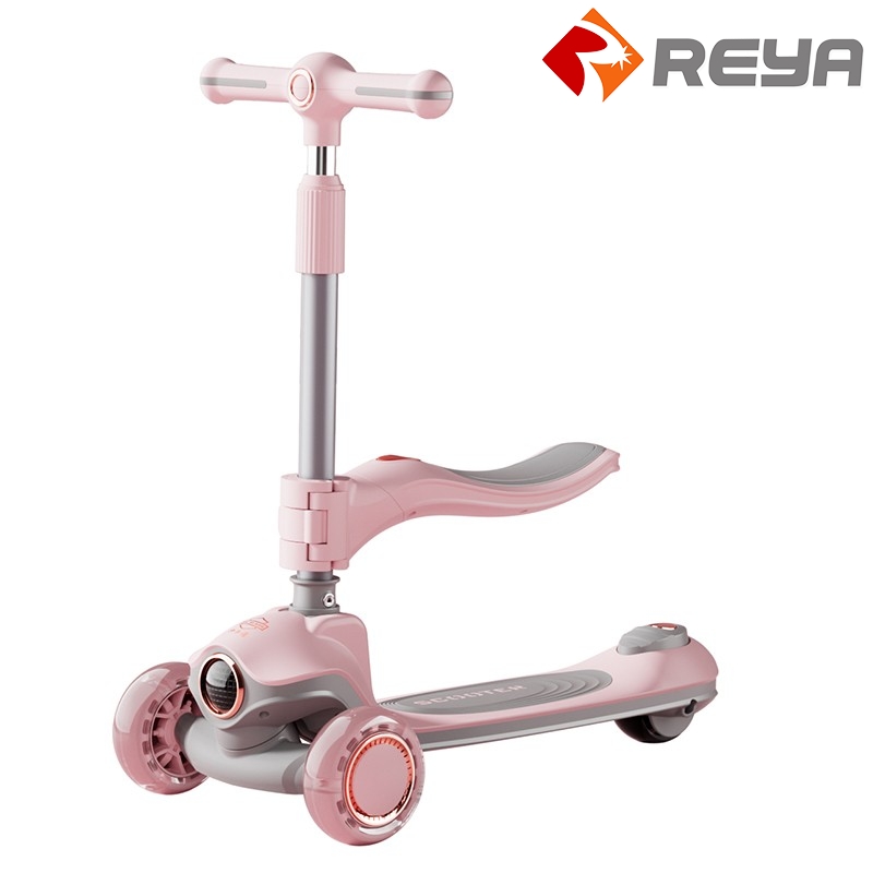 Wholesale scooter with music and lights kick scooter\/popular kids scooters for sale\/cheap price baby scooter 5 in 1 kids scoot