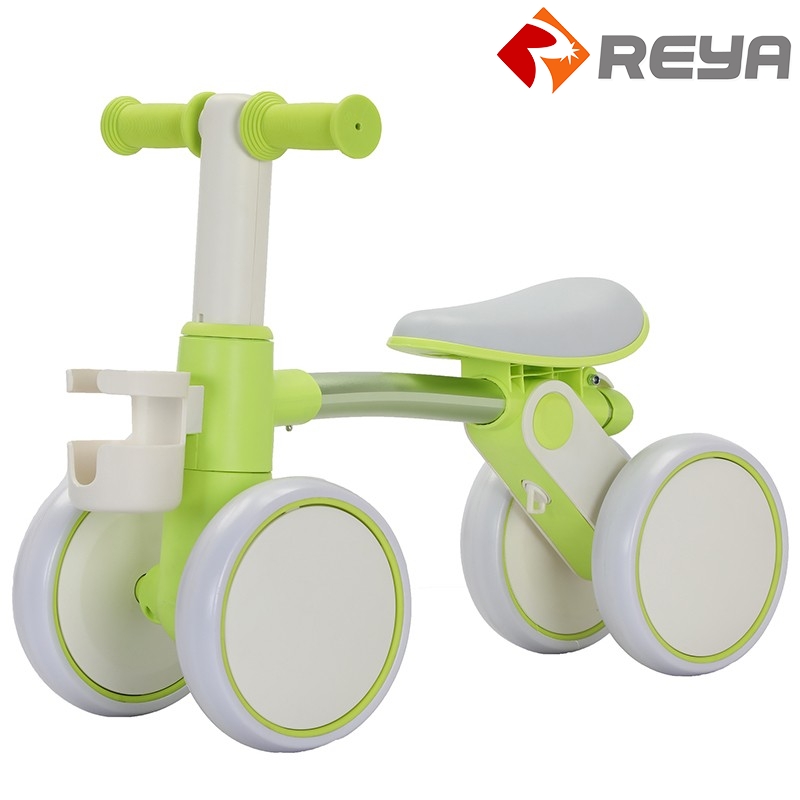 Outdoor No Pedals 1-6 Years Old Toddler Foot Scooter Kids 4 Wheels Ride-On Cars Toys Children Sliding Baby Balance Bike