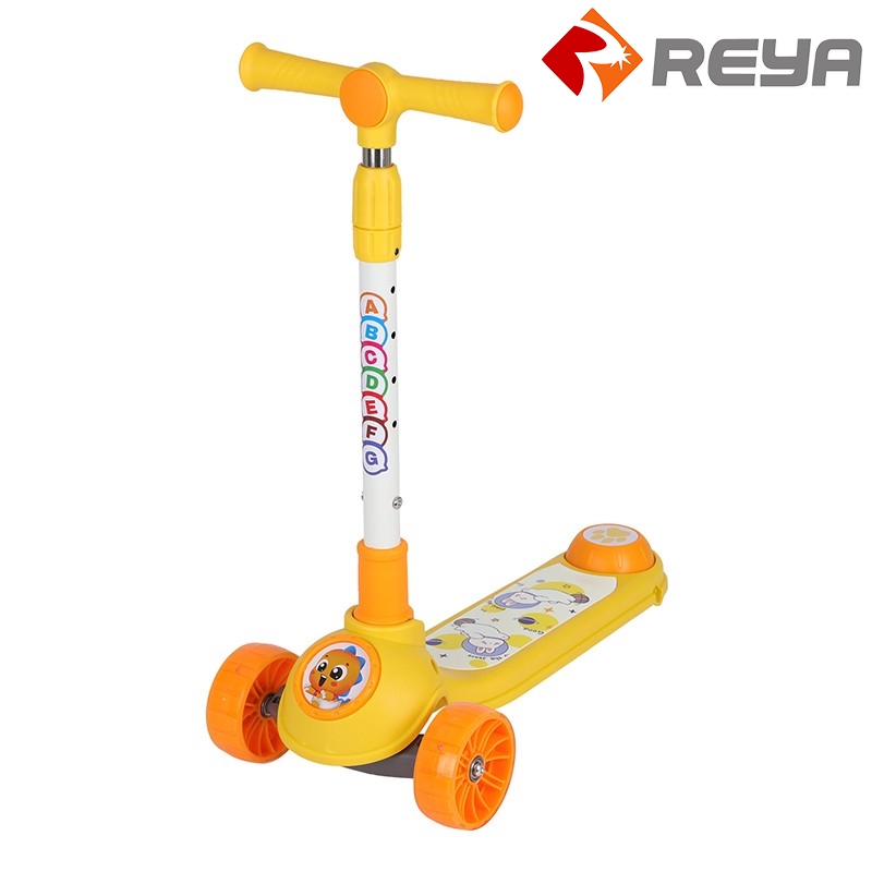 kick scooters foot scooters 3 wheel scooter kids with light and music for 2-12 years old children