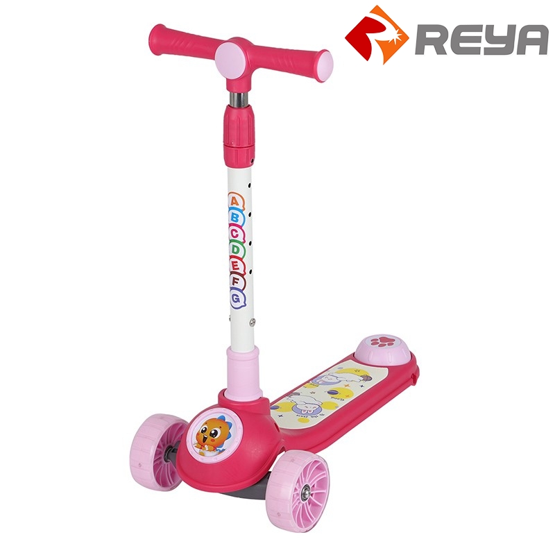 kick scooters foot scooters 3 wheel scooter kids with light and music for 2-12 years old children