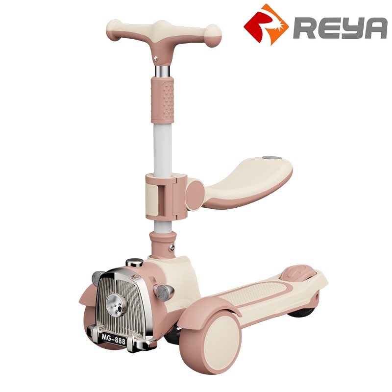 Hot Selling 4 Levels Adjustable PP Scooter Kids Scooters Baby Toy Body Kick Scooter Kids