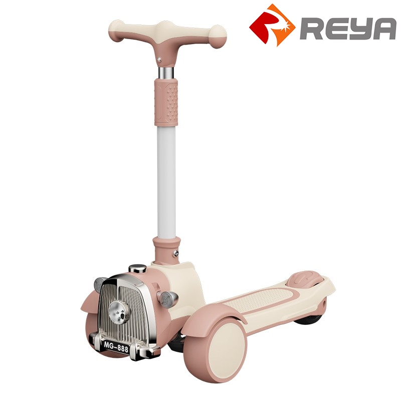 Hot Selling 4 Levels Adjustable PP Scooter Kids Scooters Baby Toy Body Kick Scooter Kids